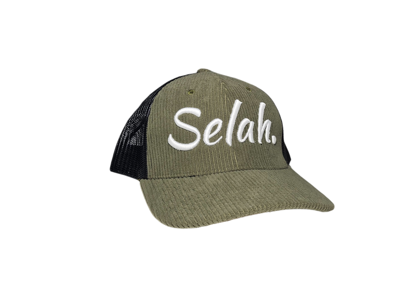 Selah. Olive/Black Corduroy
