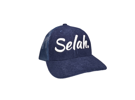 Selah. Navy Corduroy